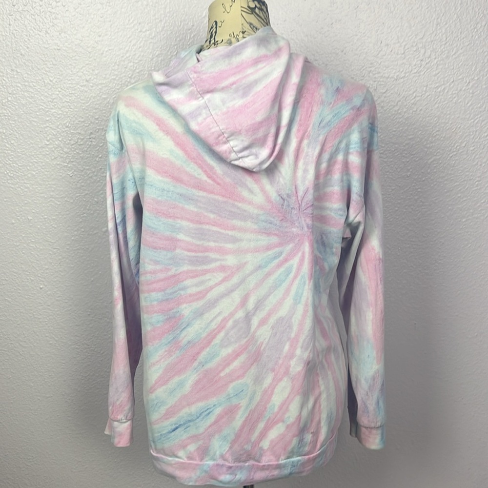 Tie Dye Long Sleeve Hoodie - Picture 4 of 5